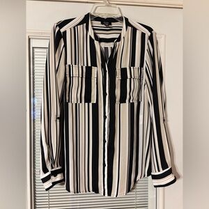 Jones New York Striped Blouse
